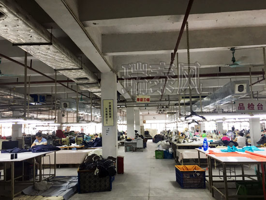 服裝、制衣、皮革廠(chǎng)降溫方案