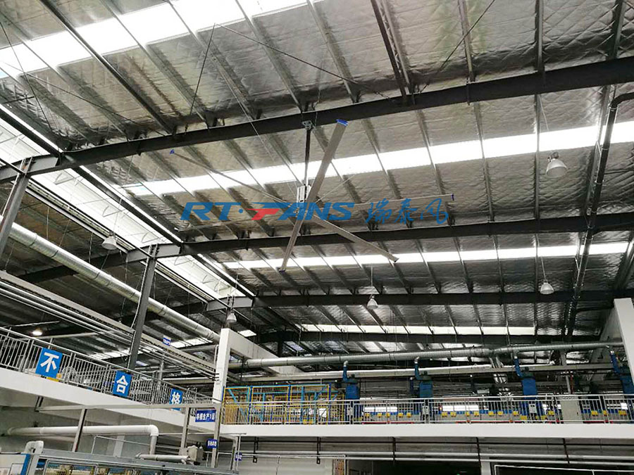 大型工業(yè)吊扇為什么更受廠房車(chē)間歡迎？